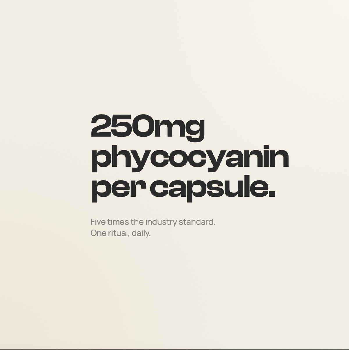 POPURAL Blue Spirulina Phycocyanin Capsules 250mg, Vegan, 60 Count
